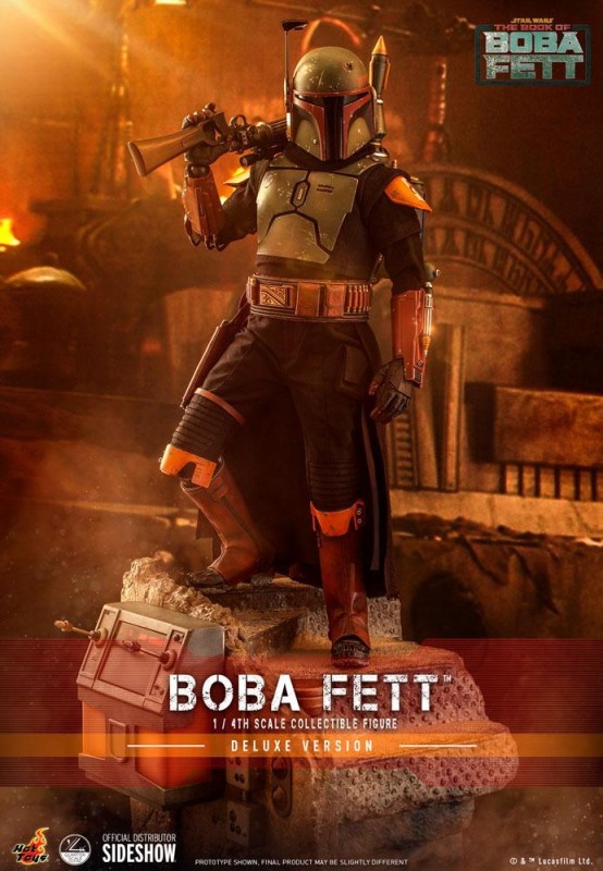 Hot Toys Boba Fett (Deluxe Version) Quarter Scale Figure - 9103332 - Star Wars / The Book of Boba Fett 