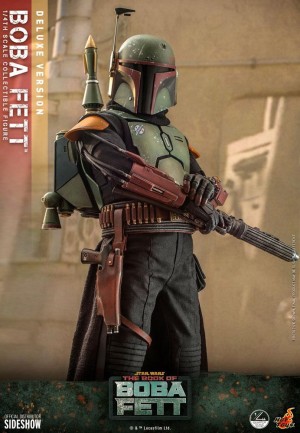 Hot Toys Boba Fett (Deluxe Version) Quarter Scale Figure - 9103332 - Star Wars / The Book of Boba Fett - Thumbnail