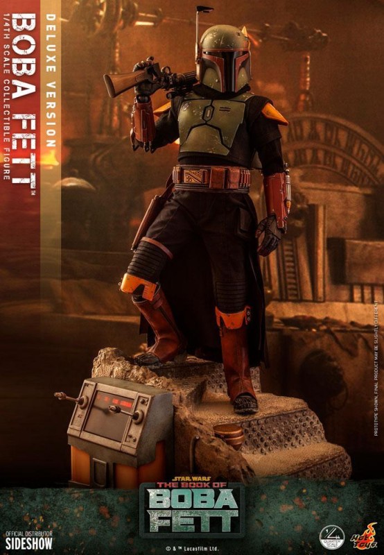 Hot Toys Boba Fett (Deluxe Version) Quarter Scale Figure - 9103332 - Star Wars / The Book of Boba Fett 