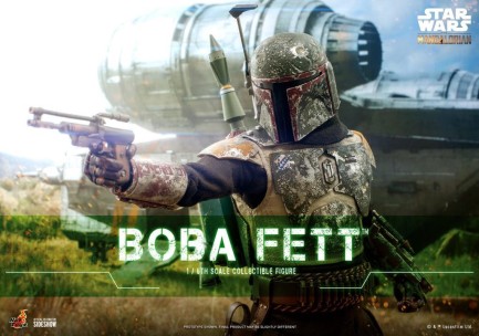 Hot Toys Boba Fett Sixth Scale Figure 907834 Television Masterpiece Series TMS33 Star Wars: The Mandalorian - Thumbnail