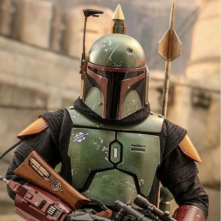 Hot Toys Boba Fett Sixth Scale Figure - 911276 TMS078 - Star Wars / The Book of Boba Fett - Thumbnail