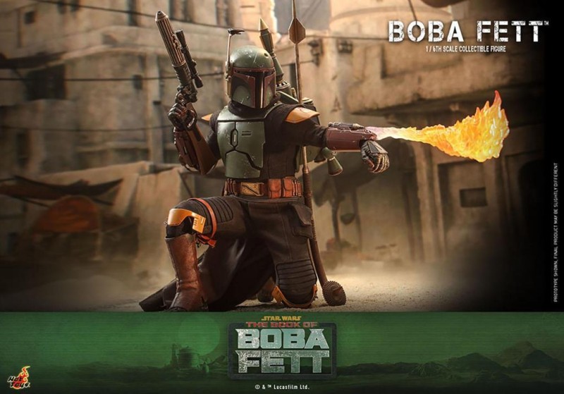 Hot Toys Boba Fett Sixth Scale Figure - 911276 TMS078 - Star Wars / The Book of Boba Fett 