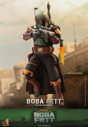 Hot Toys Boba Fett Sixth Scale Figure - 911276 TMS078 - Star Wars / The Book of Boba Fett - Thumbnail