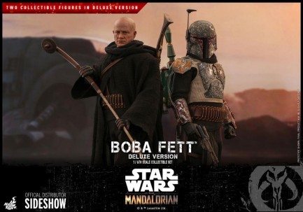 Hot Toys Boba Fett (The Mandalorian) Deluxe Version Sixth Scale Figure 907747 - Television Masterpiece Series 34 – Star Wars: The Mandalorian - Thumbnail