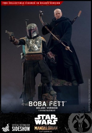 Hot Toys Boba Fett (The Mandalorian) Deluxe Version Sixth Scale Figure 907747 - Television Masterpiece Series 34 – Star Wars: The Mandalorian - Thumbnail