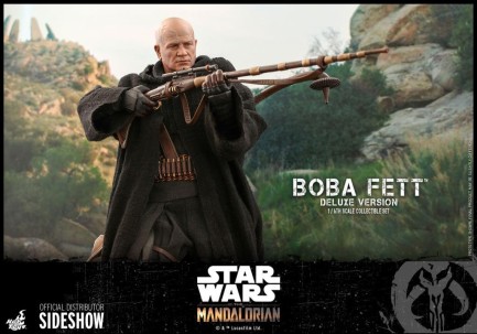 Hot Toys Boba Fett (The Mandalorian) Deluxe Version Sixth Scale Figure 907747 - Television Masterpiece Series 34 – Star Wars: The Mandalorian - Thumbnail