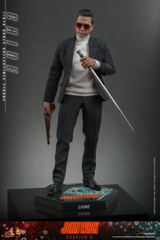 Hot Toys Caine Sixth Scale Figure MMS730 912660 Donnie Yen / Keanu Reeves / John Wick Movie (ÖN SİPARİŞ)