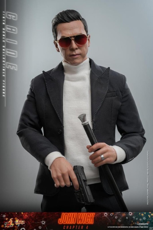 Hot Toys Caine Sixth Scale Figure MMS730 912660 Donnie Yen / Keanu Reeves / John Wick Movie (ÖN SİPARİŞ)