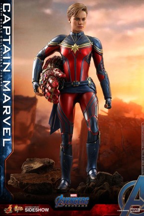 Hot Toys Captain Marvel Endgame Sixth Scale Figure MMS575 906305 - Thumbnail