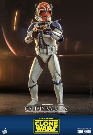 Hot Toys Captain Vaughn Sixth Scale Figure - 909744 - TMS65 - Star Wars / The Clone Wars - Thumbnail