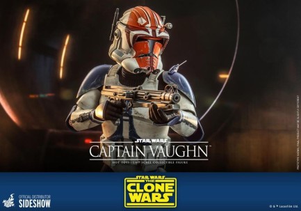 Hot Toys Captain Vaughn Sixth Scale Figure - 909744 - TMS65 - Star Wars / The Clone Wars - Thumbnail