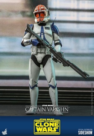 Hot Toys Captain Vaughn Sixth Scale Figure - 909744 - TMS65 - Star Wars / The Clone Wars - Thumbnail