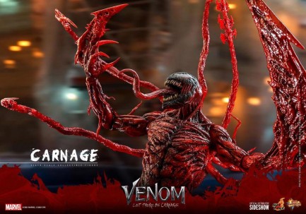 Hot Toys Carnage (Deluxe Version) Sixth Scale Figure - 909352 - Marvel Comics / Venom Let There Be Carnage MMS620 - Thumbnail