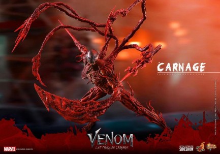 Hot Toys Carnage (Deluxe Version) Sixth Scale Figure - 909352 - Marvel Comics / Venom Let There Be Carnage MMS620 - Thumbnail