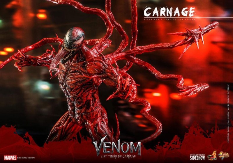 Hot Toys Carnage (Deluxe Version) Sixth Scale Figure - 909352 - Marvel Comics / Venom Let There Be Carnage MMS620