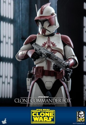 Hot Toys Clone Commander Fox Sixth Scale Figure 912313 TMS103 Star Wars / The Clone Wars - Thumbnail