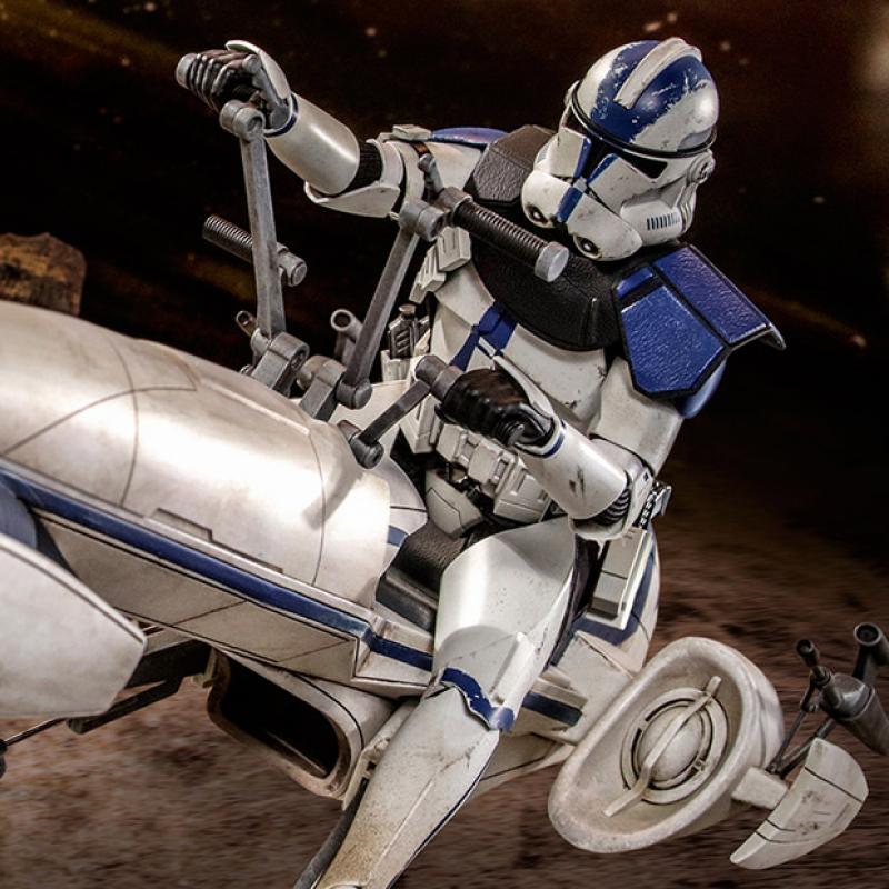 Hot Toys Commander Appo with BARC Speeder Sixth Scale Figure Set - 911126 - Star Wars / The Clone Wars - TMS76