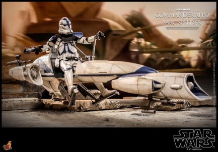 Hot Toys Commander Appo with BARC Speeder Sixth Scale Figure Set - 911126 - Star Wars / The Clone Wars - TMS76 - Thumbnail