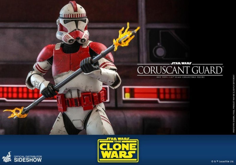 Hot Toys Coruscant Guard Sixth Scale Figure TMS 25