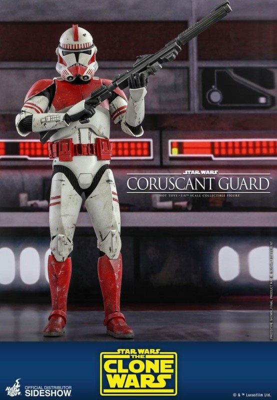 Hot Toys Coruscant Guard Sixth Scale Figure TMS 25