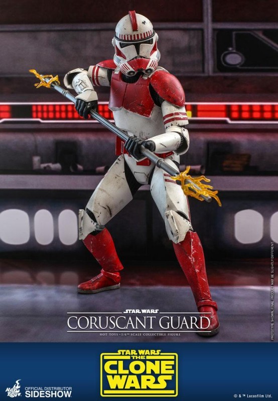 Hot Toys Coruscant Guard Sixth Scale Figure TMS 25