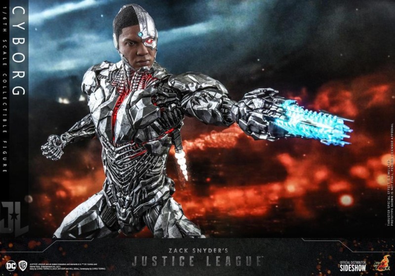 Hot Toys Cyborg Sixth Scale Figure - 903120 - DC Comics / Justice League - TMS057