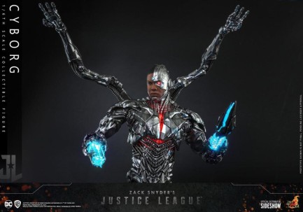 Hot Toys Cyborg Sixth Scale Figure - 903120 - DC Comics / Justice League - TMS057 - Thumbnail