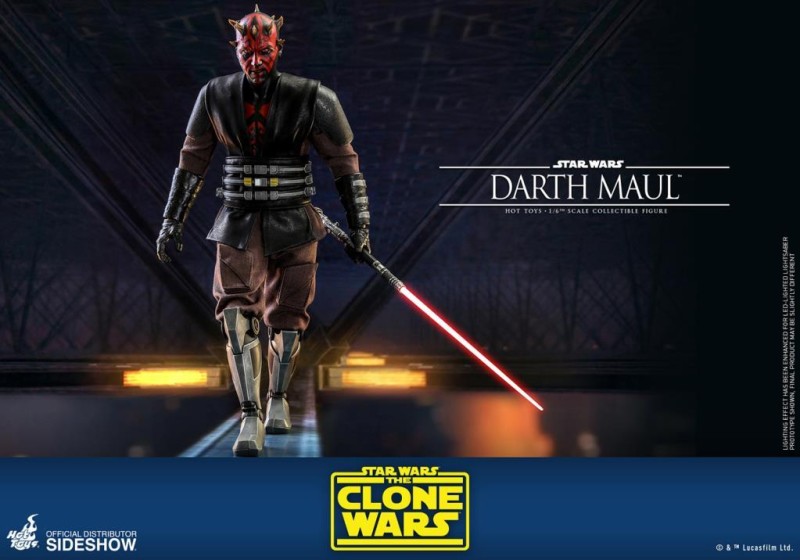 Hot Toys Darth Maul Clone Wars Sixth Scale Figure TMS24 907130