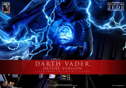 Hot Toys Darth Vader ROTJ 40th Anniv. (Deluxe Version) Sixth Scale Figure MMS700 9122322 - Thumbnail