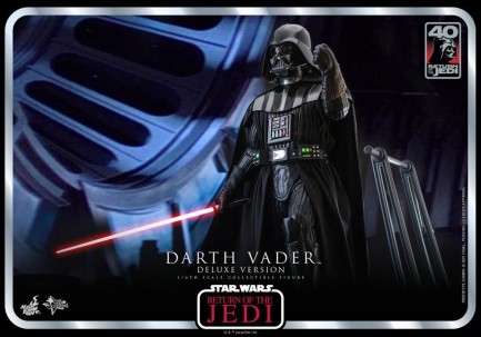 Hot Toys Darth Vader ROTJ 40th Anniv. (Deluxe Version) Sixth Scale Figure MMS700 9122322 - Thumbnail