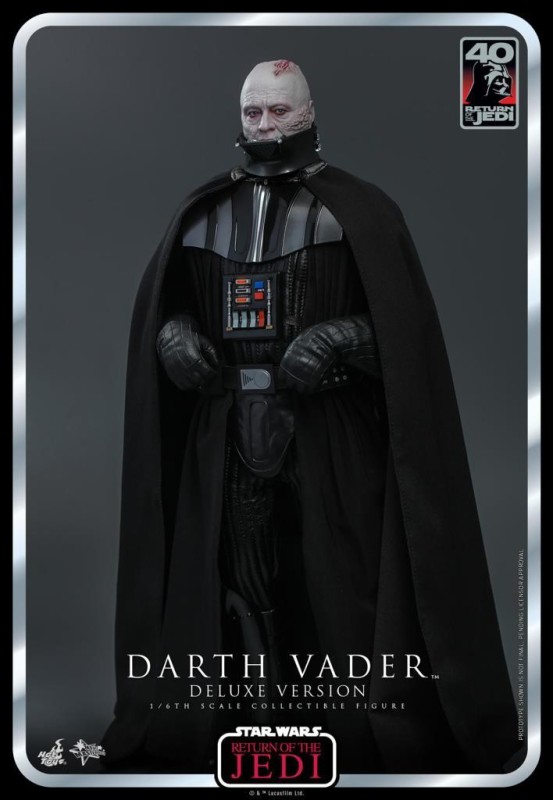 Hot Toys Darth Vader ROTJ 40th Anniv. (Deluxe Version) Sixth Scale Figure MMS700 9122322