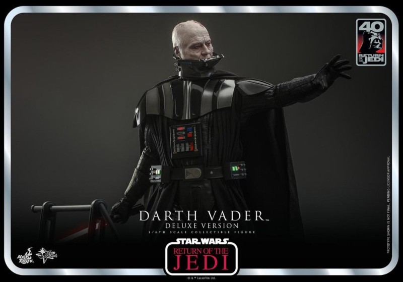 Hot Toys Darth Vader ROTJ 40th Anniv. (Deluxe Version) Sixth Scale Figure MMS700 9122322