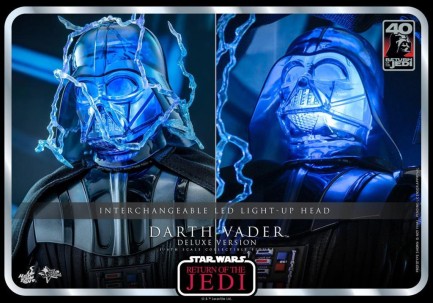 Hot Toys Darth Vader ROTJ 40th Anniv. (Deluxe Version) Sixth Scale Figure MMS700 9122322 - Thumbnail