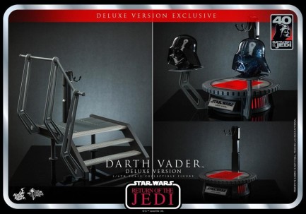 Hot Toys Darth Vader ROTJ 40th Anniv. (Deluxe Version) Sixth Scale Figure MMS700 9122322 - Thumbnail