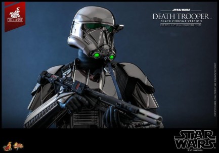 Hot Toys Death Trooper Black Chrome Version Exclusive Sixth Scale Figure - 909531 - Star Wars / Rogue One: A Star Wars Story - MMS621 - Thumbnail