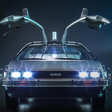 Hot Toys - Hot Toys DeLorean Time Machine Sixth Scale Figure Accessory - 910430 - MMS636 - Back To The Future / BTTF Movie ( Ön Sipariş )