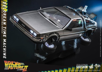 Hot Toys DeLorean Time Machine Sixth Scale Figure Accessory - 910430 - MMS636 - Back To The Future / BTTF Movie ( Ön Sipariş ) - Thumbnail