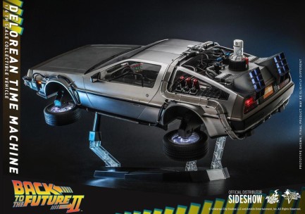 Hot Toys DeLorean Time Machine Sixth Scale Figure Accessory - 910430 - MMS636 - Back To The Future / BTTF Movie ( Ön Sipariş ) - Thumbnail