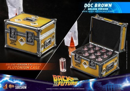 Hot Toys Doc Brown (Deluxe Version) Sixth Scale Figure - 909291 - MMS610 - Back To The Future / BTTF Movie - Thumbnail