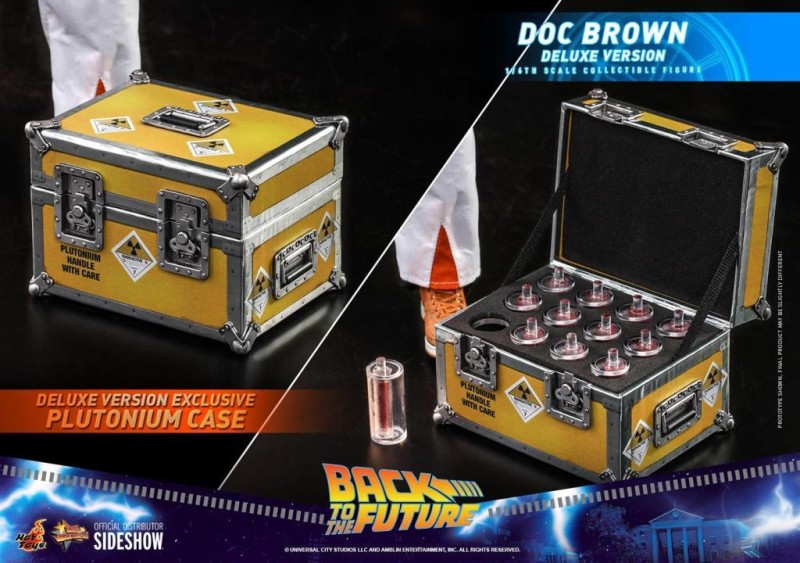 Hot Toys Doc Brown (Deluxe Version) Sixth Scale Figure - 909291 - MMS610 - Back To The Future / BTTF Movie