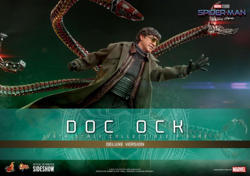 Hot Toys Doc Ock (Deluxe Version) Sixth Scale Figure - 9103322 MMS633 - Marvel Comics / Spider-Man: No Way Home 