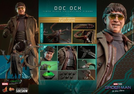 Hot Toys Doc Ock (Deluxe Version) Sixth Scale Figure - 9103322 MMS633 - Marvel Comics / Spider-Man: No Way Home - Thumbnail