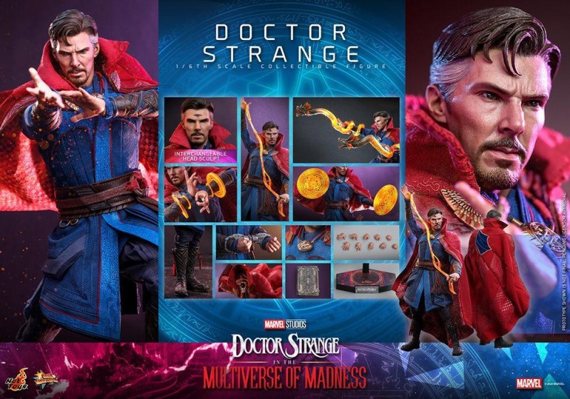 Hot Toys Doctor Strange Sixth Scale Figure - 911099 MMS645 - Marvel Comics / Doctor Strange : Multiverse Of Madness