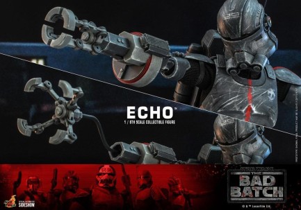 Hot Toys Echo Sixth Scale Figure - 908283 - TMS 42 - Star Wars / The Bad Batch Television - Thumbnail