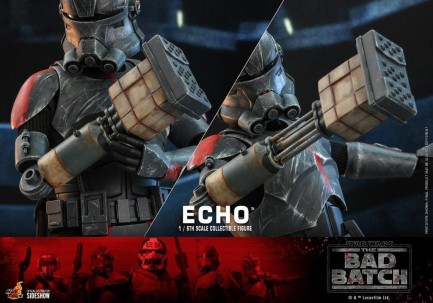 Hot Toys Echo Sixth Scale Figure - 908283 - TMS 42 - Star Wars / The Bad Batch Television - Thumbnail