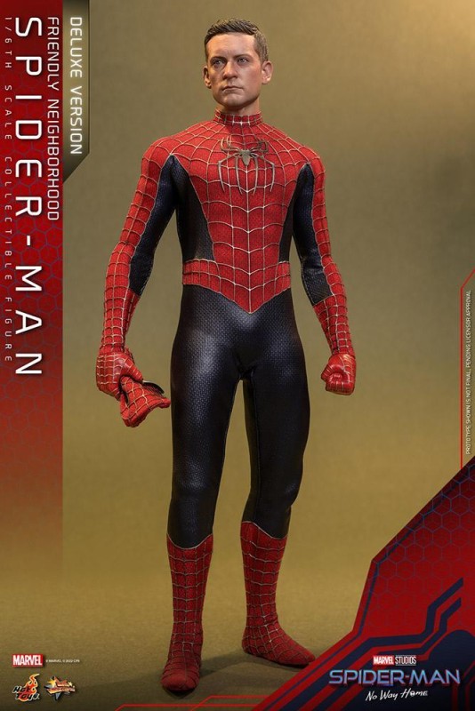 Hot Toys Friendly Neighborhood Spider-Man (Deluxe Version) Sixth Scale Figure 9113702 MMS662 Marvel Comics / Spider-Man: No Way Home