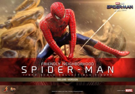 Hot Toys Friendly Neighborhood Spider-Man (Deluxe Version) Sixth Scale Figure 9113702 MMS662 Marvel Comics / Spider-Man: No Way Home - Thumbnail