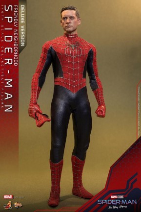 Hot Toys Friendly Neighborhood Spider-Man (Deluxe Version) Sixth Scale Figure 9113702 MMS662 Marvel Comics / Spider-Man: No Way Home - Thumbnail