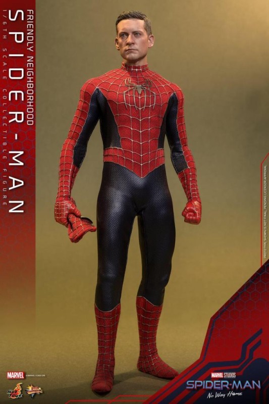 Hot Toys Friendly Neighborhood Spider-Man (Deluxe Version) Sixth Scale Figure 911370 MMS661 Marvel Comics / Spider-Man: No Way Home