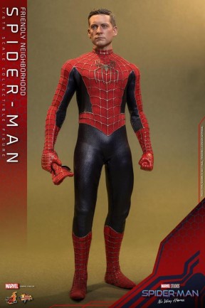 Hot Toys Friendly Neighborhood Spider-Man (Deluxe Version) Sixth Scale Figure 911370 MMS661 Marvel Comics / Spider-Man: No Way Home - Thumbnail